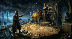 Historische Analyse der Machtverschiebung zwischen Holland, England und den USA